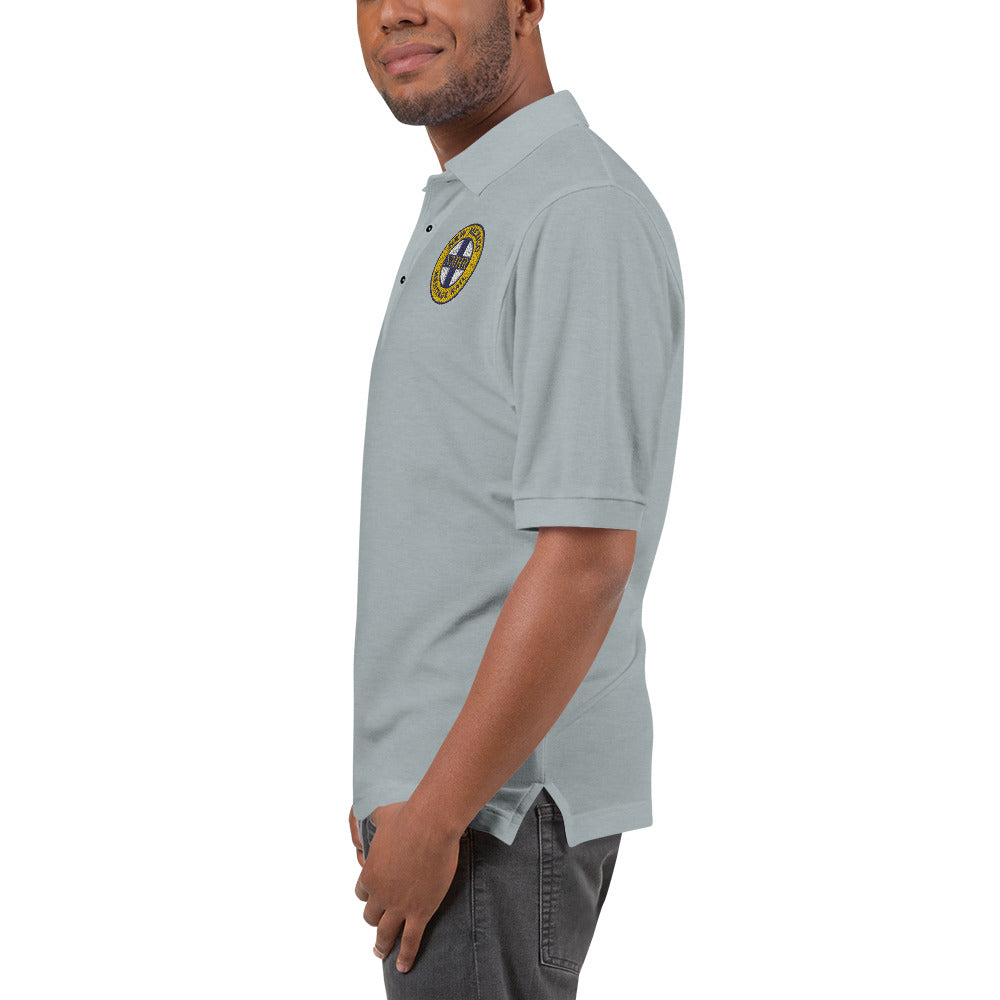 NMHR Logo Men's Premium Polo