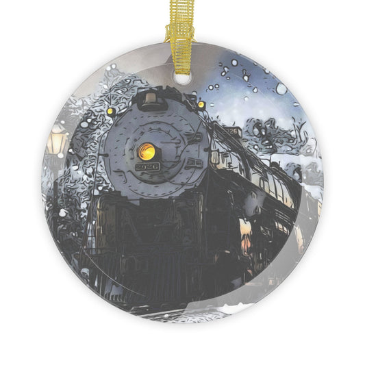 Winter 2024 Glass Ornament - Nostalgic Holiday Décor for Christmas