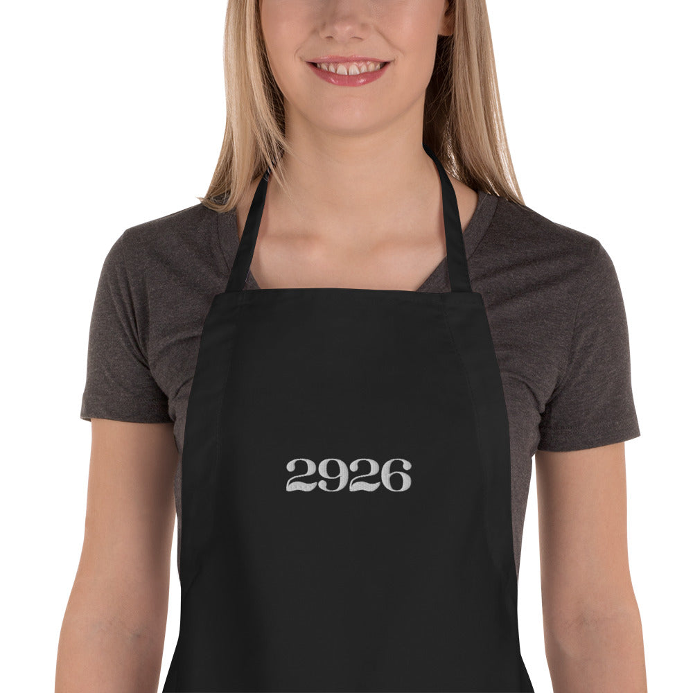 "2926" Embroidered Apron