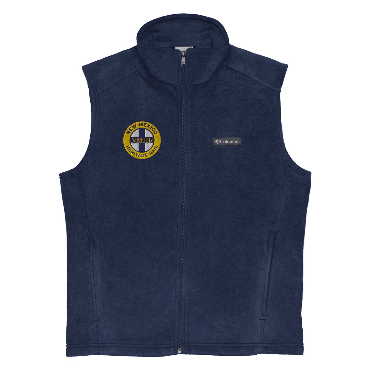 NMHR Logo men’s Columbia fleece vest