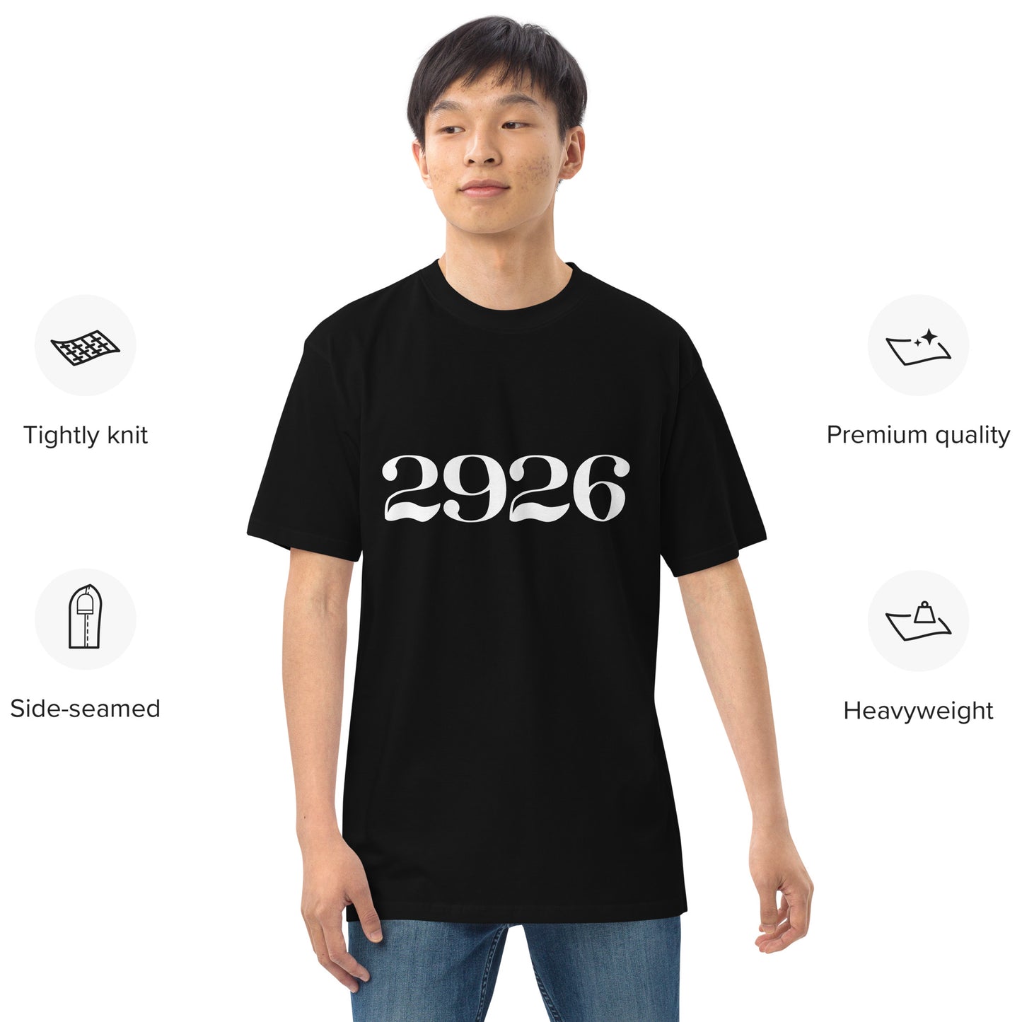 "2926" Men’s premium heavyweight tee