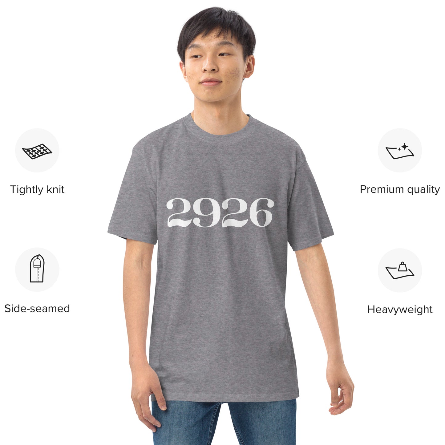 "2926" Men’s premium heavyweight tee