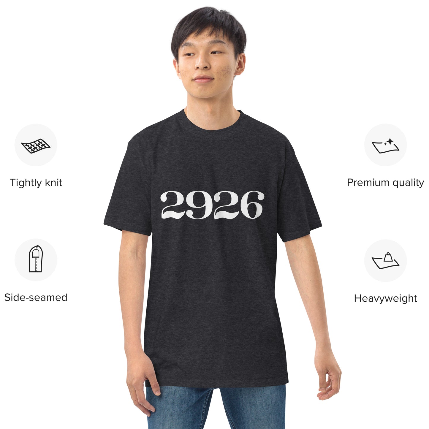 "2926" Men’s premium heavyweight tee