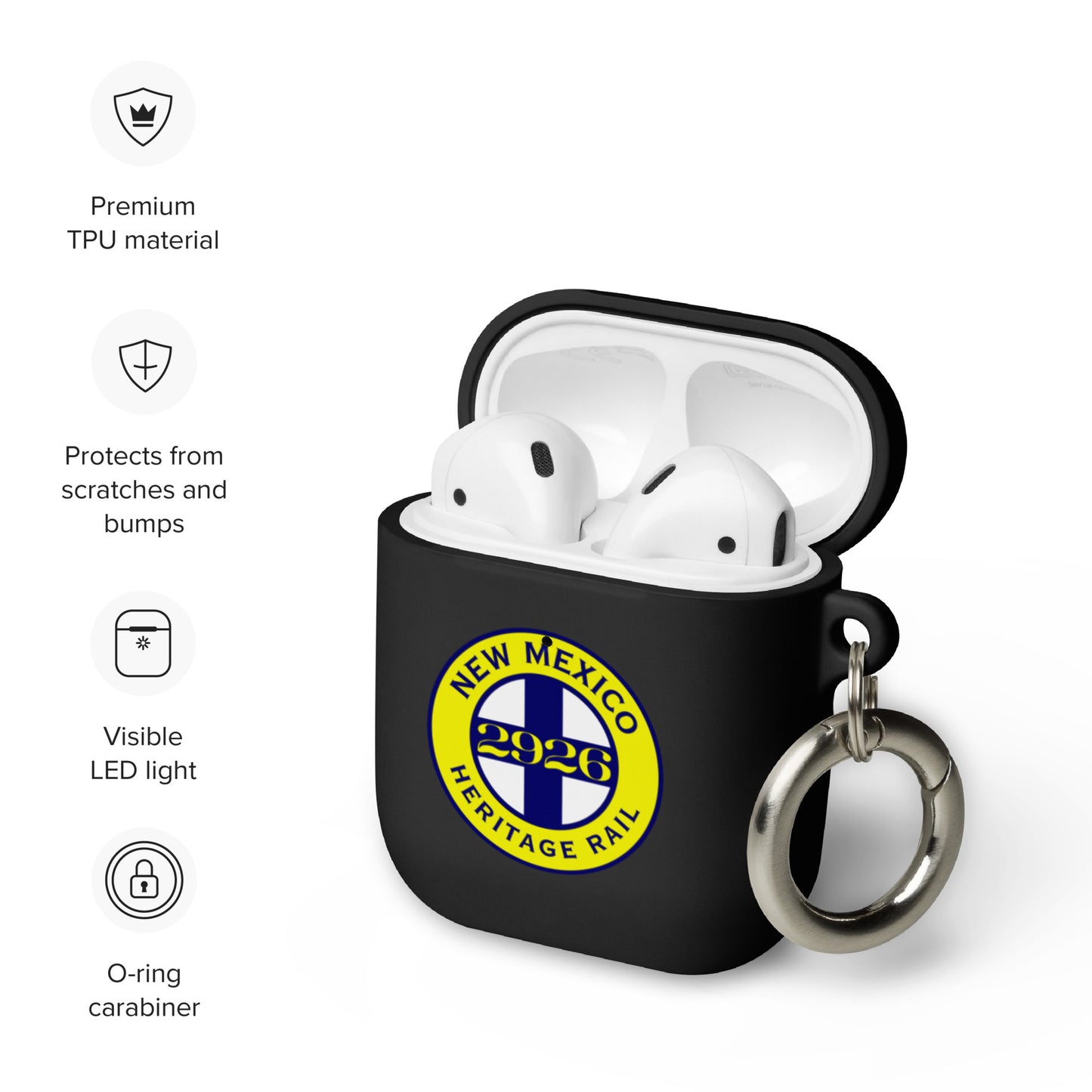 NMHR Logo Rubber Case for AirPods®