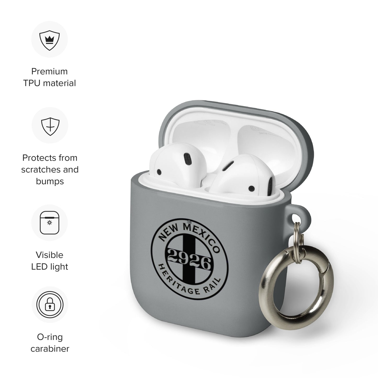 NMHR Logo Rubber Case for AirPods®