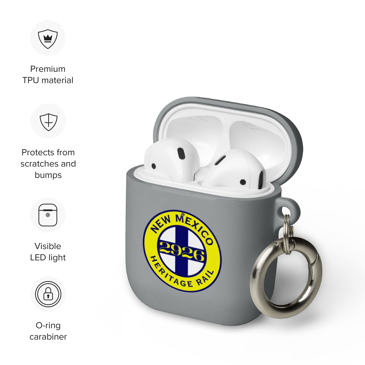 NMHR Logo Rubber Case for AirPods®