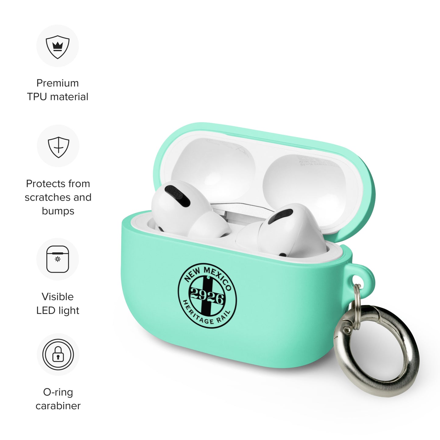 NMHR Logo Rubber Case for AirPods®