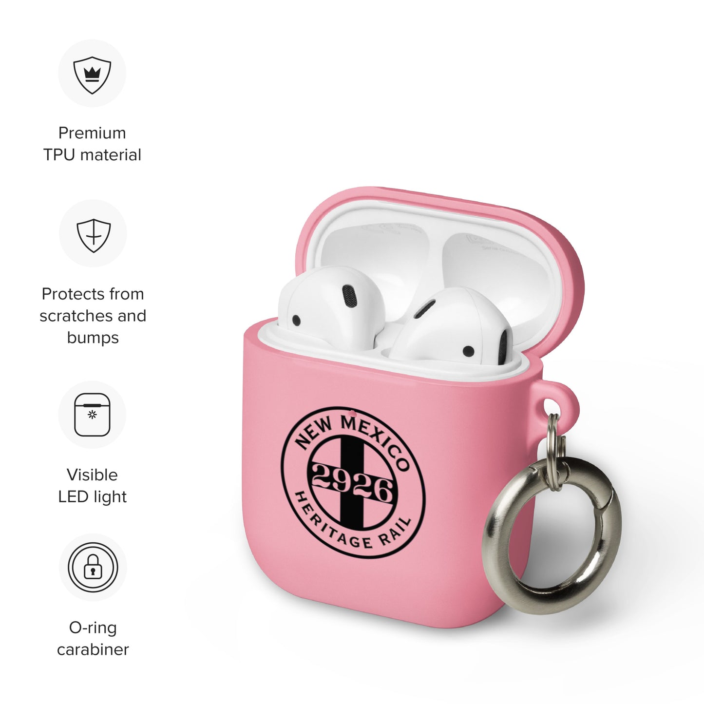 NMHR Logo Rubber Case for AirPods®