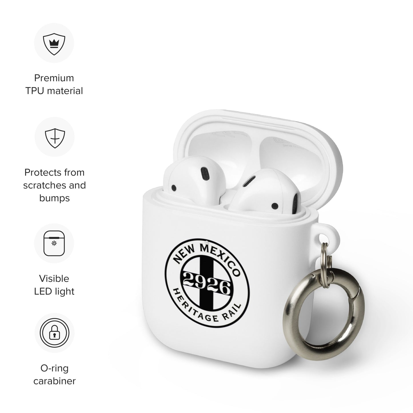 NMHR Logo Rubber Case for AirPods®