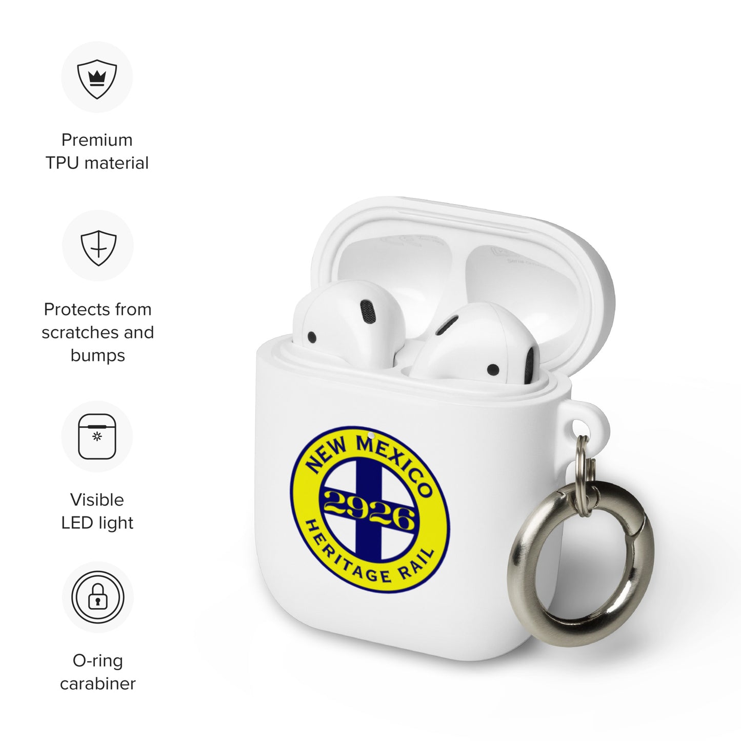 NMHR Logo Rubber Case for AirPods®