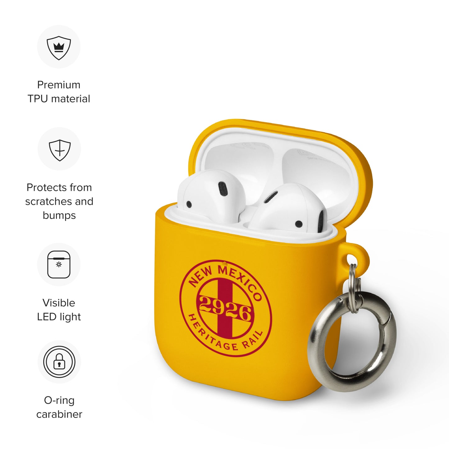 NMHR Logo Rubber Case for AirPods®