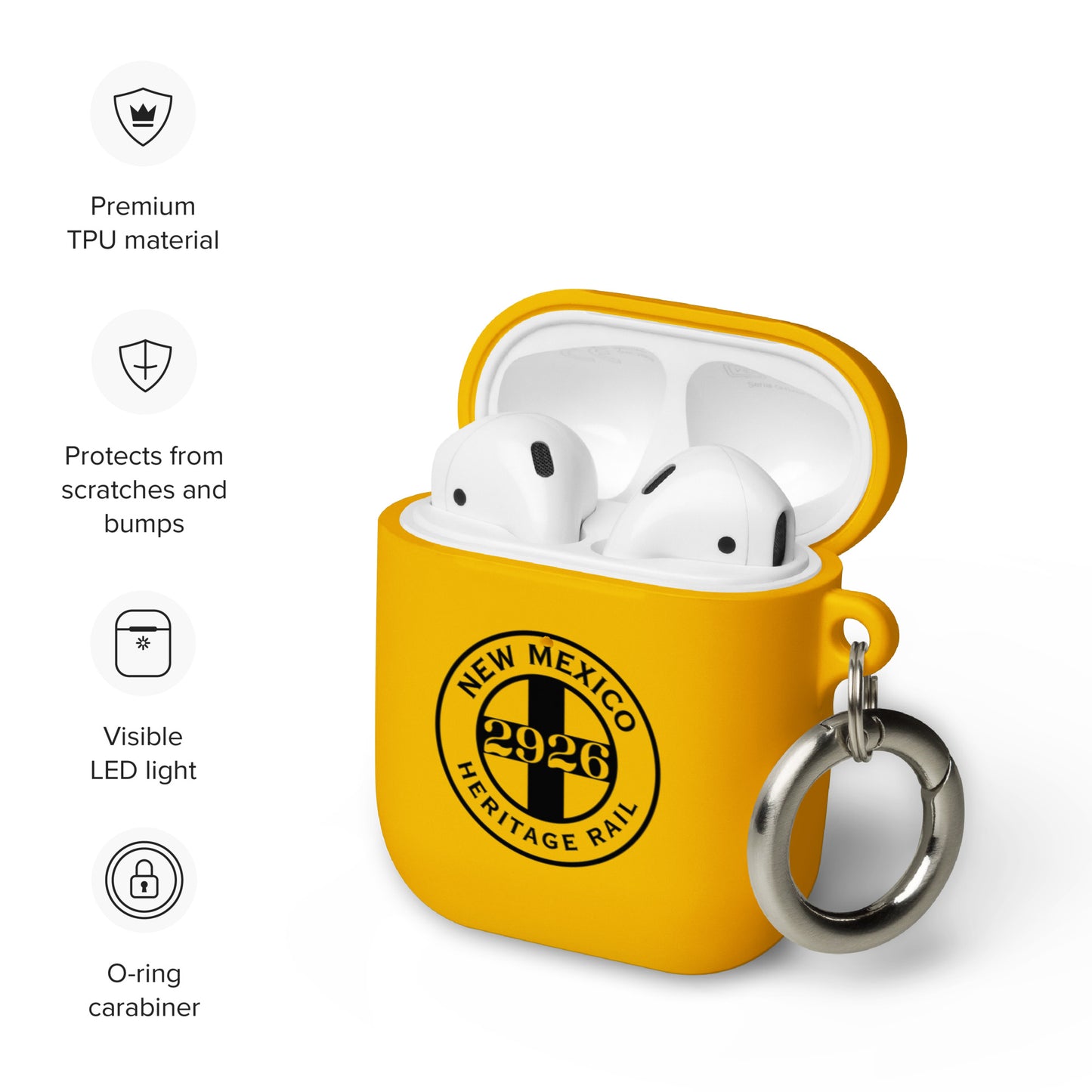 NMHR Logo Rubber Case for AirPods®