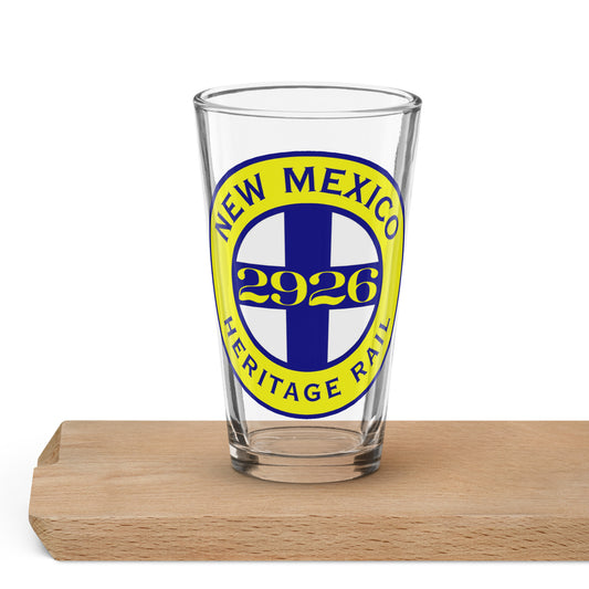 NMHR Logo Shaker pint glass