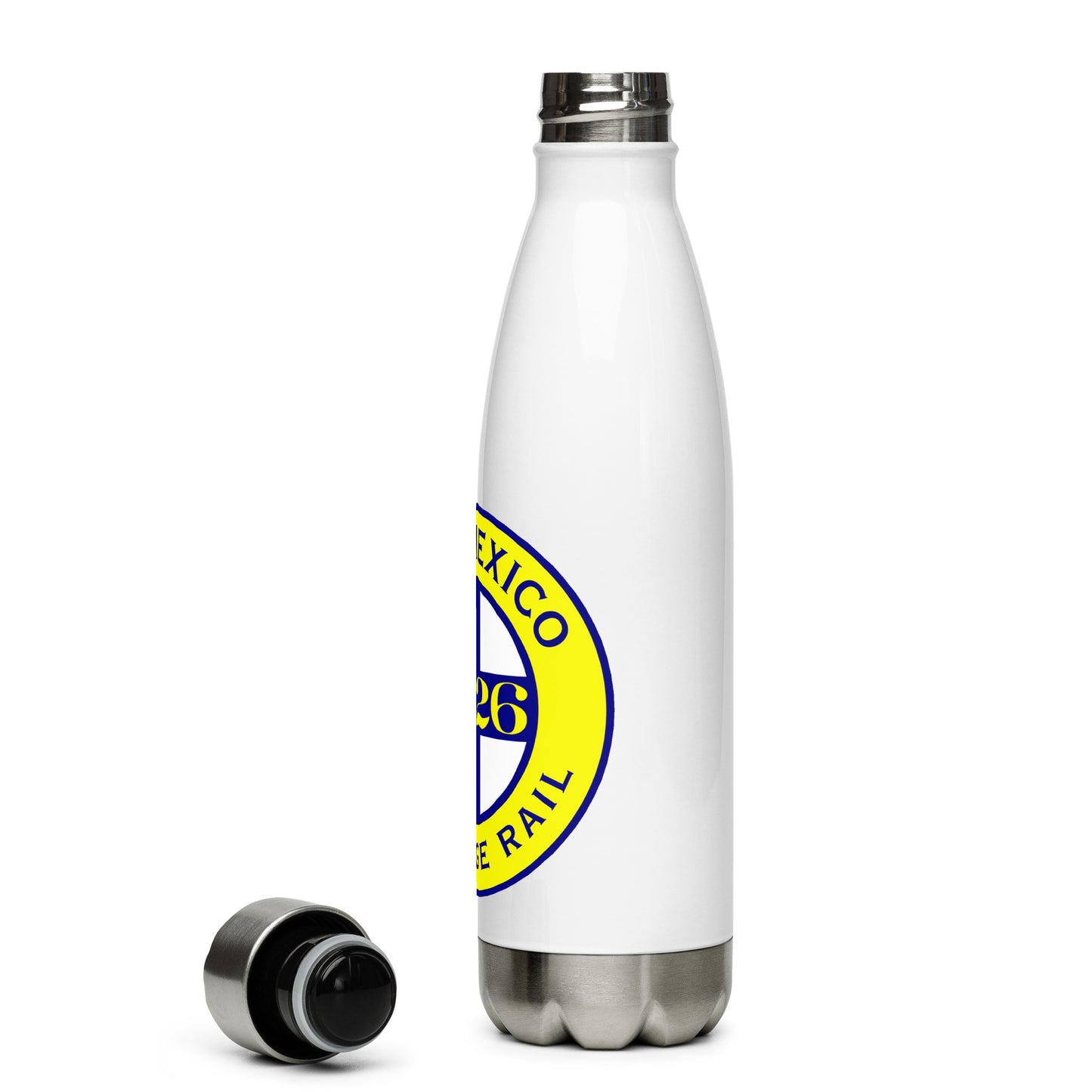 NMHR Logo Stainless steel water bottle