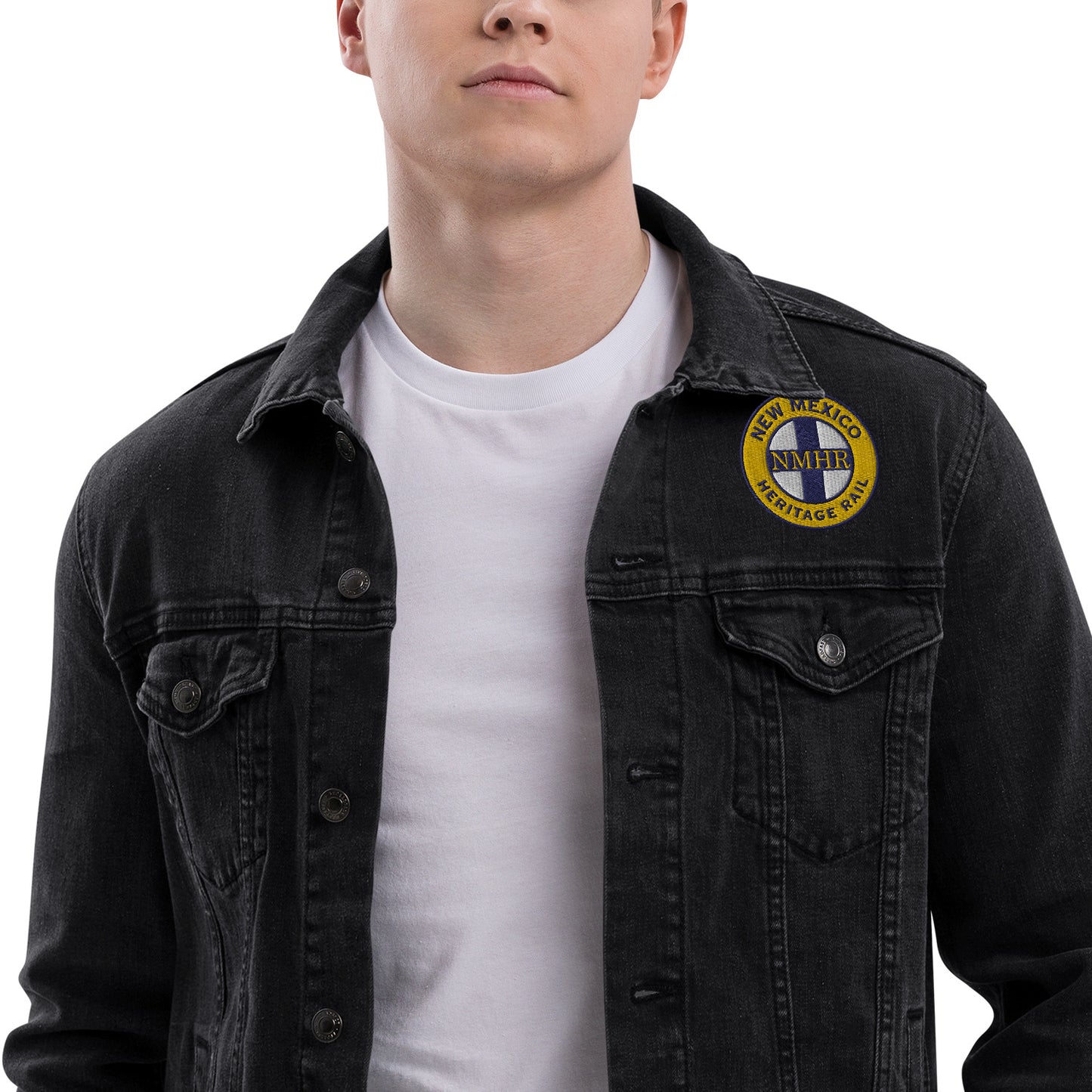 NMHR Logo Unisex denim jacket