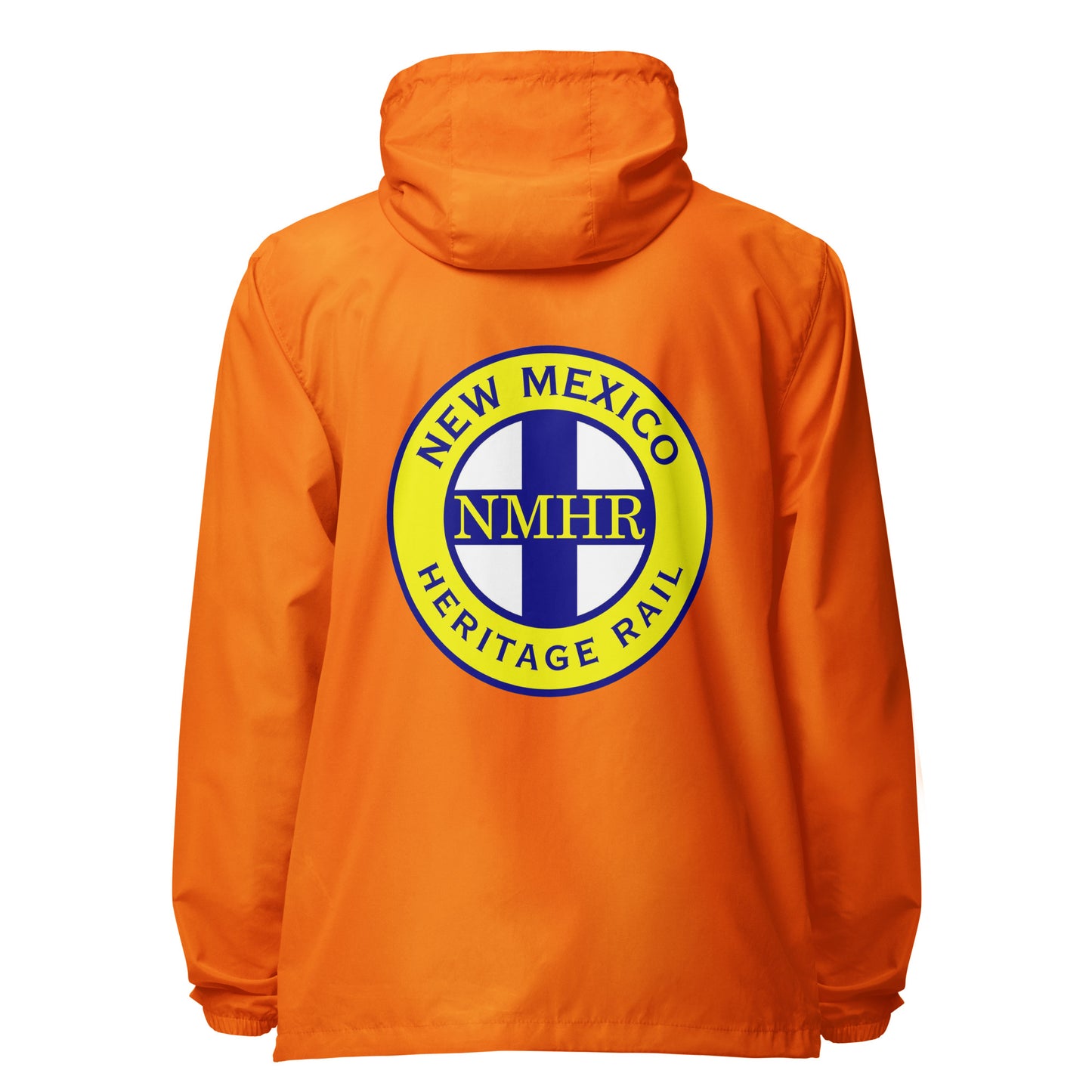 NMHR Logo unisex lightweight zip up windbreaker