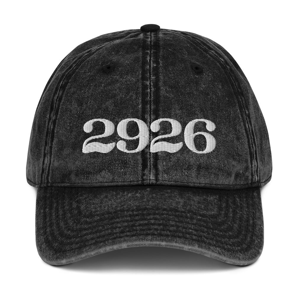 "2926" Vintage Cotton Twill Cap