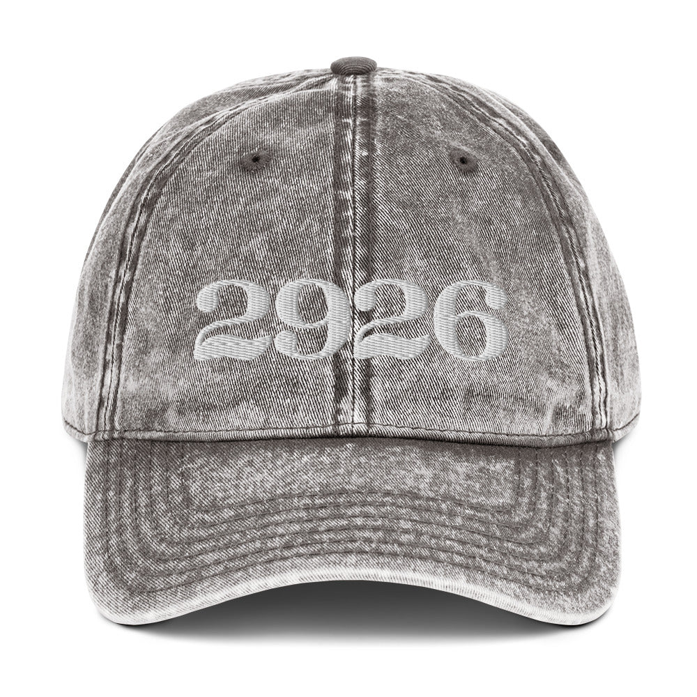 "2926" Vintage Cotton Twill Cap