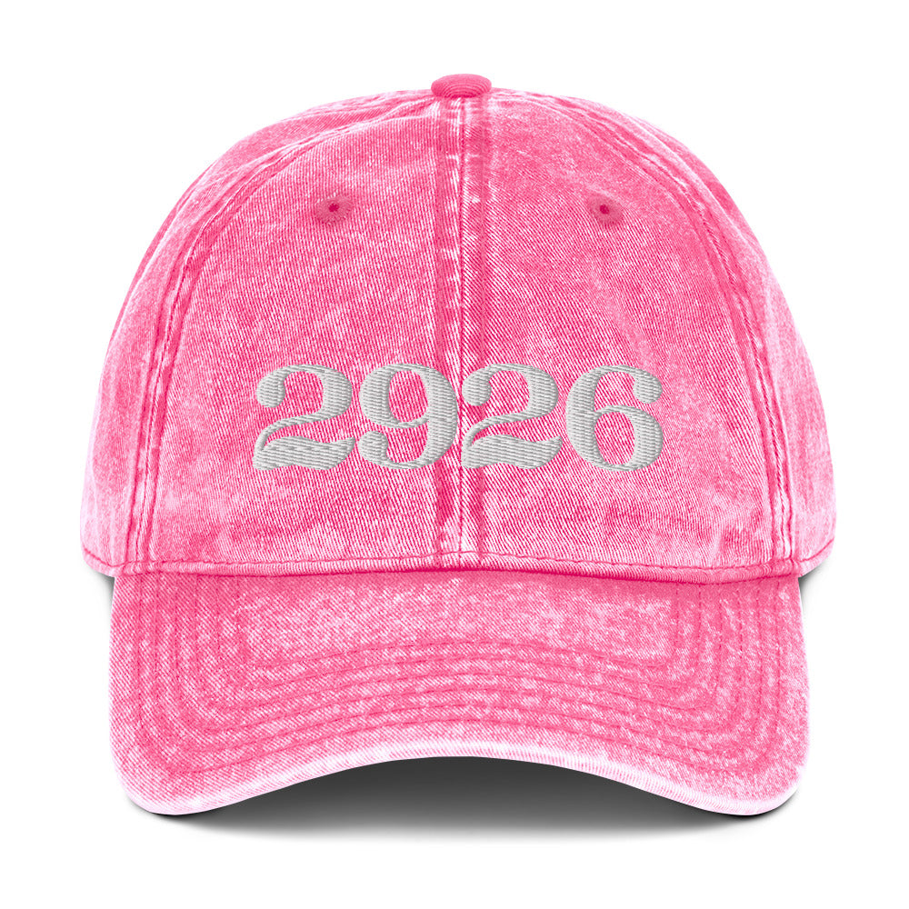 "2926" Vintage Cotton Twill Cap