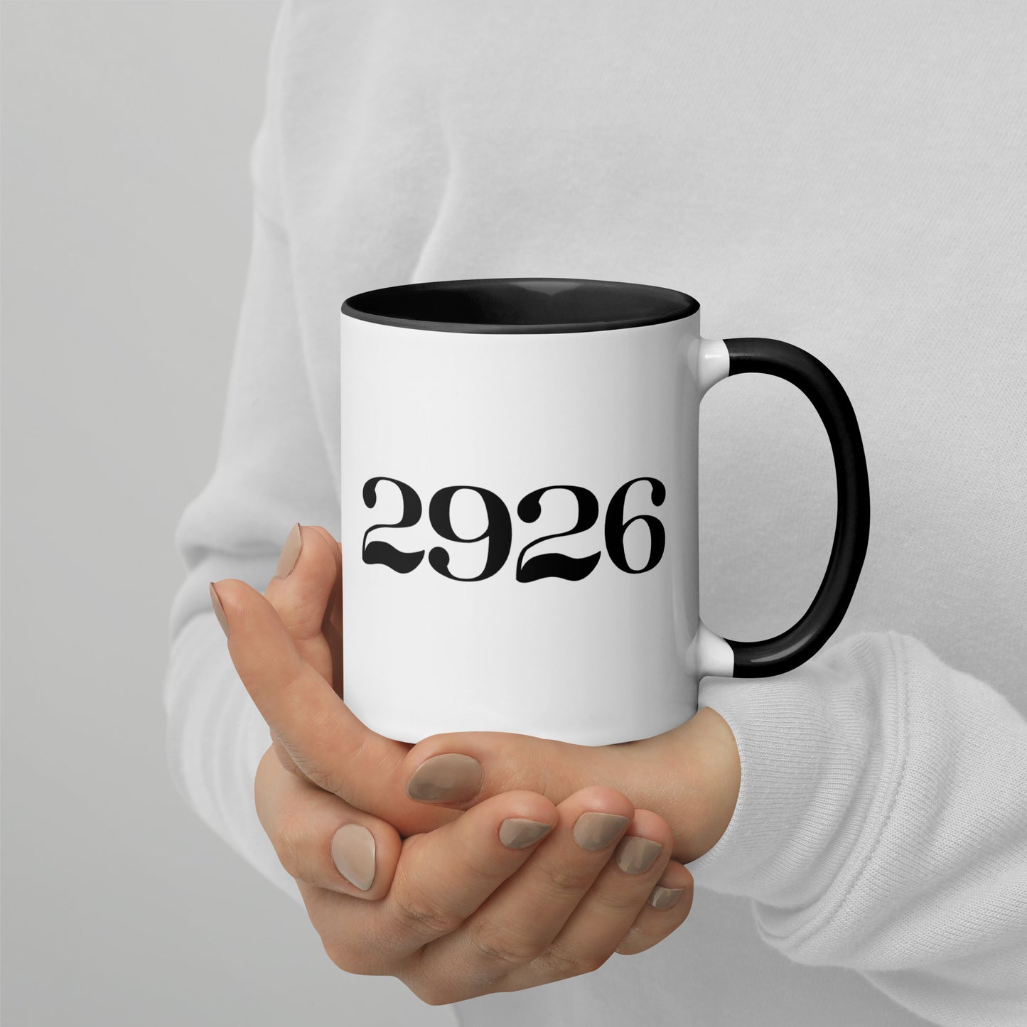 "2926" Mug with Color Inside