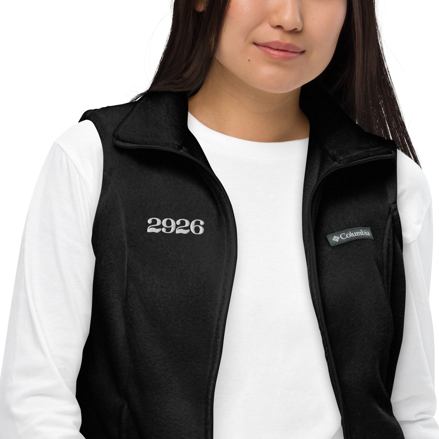 "2926" Women’s Columbia fleece vest