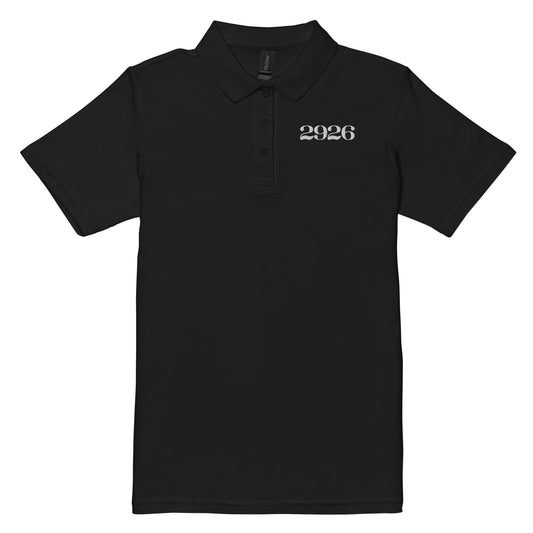 "2926" Women’s pique polo shirt